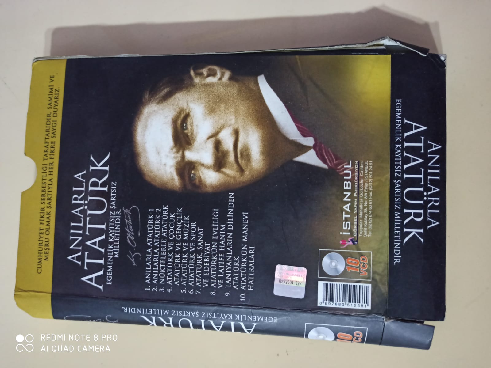 Anılarla Atatürk  10 VCD
